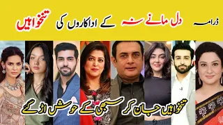 Dil Manay na episode 11 cast per Episode Earning|Madiha Imam|Azfar Rehman|Aina asif