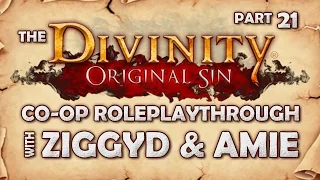 The Divinity: Original Sin Co-op Roleplaythrough - Part 21 - Wooden Lava Forts