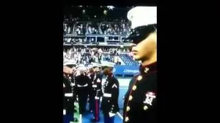 Cyndi Lauper botches the national anthem at the U.S. Open