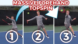 3 Steps To Massive Forehand Topspin