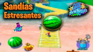 Guía TODOS los SOLES en SUPER MARIO SUNSHINE 100% Parte 1 - Sufriendo con las Sandias