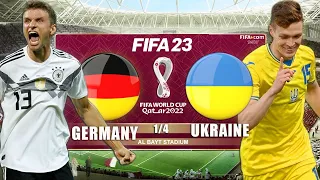 FIFA World Cup Qatar 2022 НІМЕЧЧИНА - УКРАЇНА 1/4 ФІНАЛУ. FIFA 22 MOD World Cup Qatar 2022 download