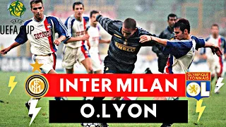 Inter Milan vs Lyon 1-2 All Goals & Highlights ( 1997 UEFA Cup )