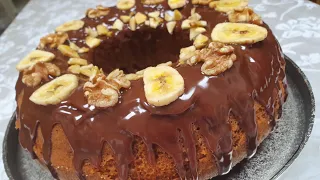 Bananenkuchen mit Walnüssen 🇺🇲 - Bananenbrot - Carina's süsse Welt