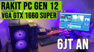 Rakit komputer intel gen 12 GTX 1660 Super Hanya 6jutaan