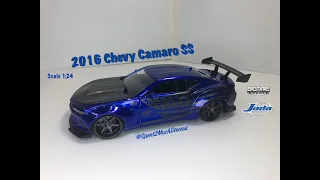 2016 Chevy Camaro SS By Jada BIGTIME Muscle WIDE BODY Diecast Unboxing American Flag | Scale 1:24 |