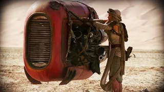 Rey The Scavenger - 4K Ultra HD - Star Wars: The Force Awakens