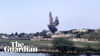 Exeter: WW2 bomb detonated after homes evacuated