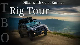 Dillan’s Overland 4th Gen 4Runner Rig Tour Walkaround
