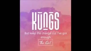 Kungs & Cookin' On 3 Burners - This Girl (Lyric video) HQ sound