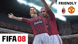 FIFA 08 - Milan x Manchester United | World Class Difficulty