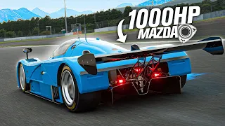 Gran Turismo 7 but I Gave the $2,000,000 Mazda 787B 1000HP!