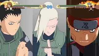 Naruto Shippuden Ultimate Ninja Storm 4 | Team Ultimate Jutsu : Shikamaru Ino & Choji