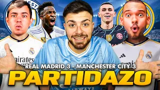 REAL MADRID 3-3 MANCHESTER CITY: ¿SE REPETIRÁ LA HISTORIA O HABRÁ SORPRESA? ft @losfutbolitos