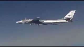 Ту-95. Ту-160: - Видео пусков крылатых ракет с борта Ту-160.