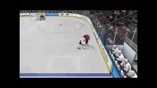 NHL 11: Chris Pronger Chokeslam