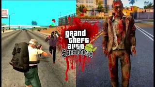 Este MOD Transforma Tu GTA SAN ANDREAS En Un VIDEOJUEGO De SUPERVIVENCIA ZOMBIE ! Android