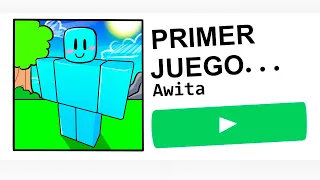 Jugué el Primer Juego de Roblox!