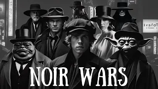 Star wars but noir movie