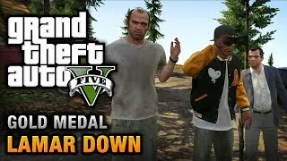 GTA 5 - Mission #70 - Lamar Down [100% Gold Medal Walkthrough]