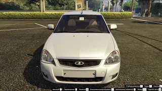 GTA 5 2015 Lada Priora Luxe гта 5 авто машина car #авто #car #gta5 #гта5