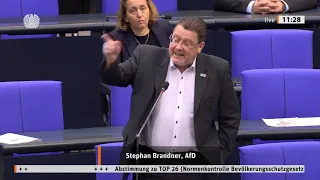 Bundestag 29.01.2021 Normenkontrolle Bevölkerungsschutzgesetz * Stephan Brandner AfD 2