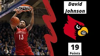 David Johnson Highlights vs Duke  1-18-2020
