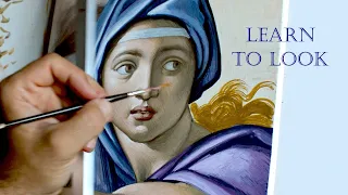 Michelangelo Technique with Egg Tempera