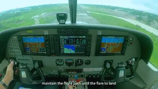 Cessna Caravan - 5K video! Procedure turn ILS approach at VGEG, Bangla Desh.