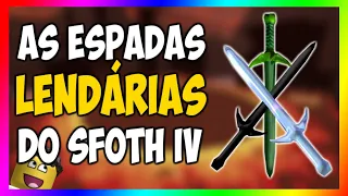 A história das espadas MAIS CLÁSSICAS do Roblox!