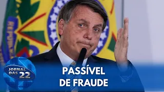 Bolsonaro volta a criticar sistema eleitoral: “passível de fraude sim”