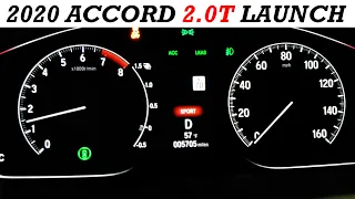 0-60: 2020 Honda Accord Sport 2.0T (10-speed) at the Track