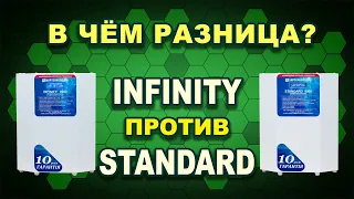 Сравнение стабилизаторов напряжения Infinity и Standard: какой из них лучше купить? (#Terravolt)