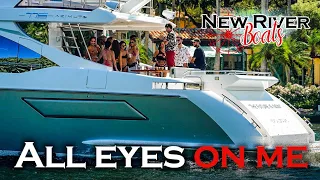 "Future is Now" Yacht is Making Waves in Fort Lauderdale ! (New River Boats)