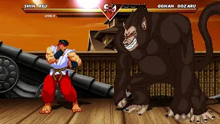 SHIN RYU vs GOHAN OOZARU - Highest Level Awesome Fight!