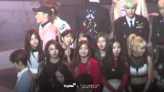 160121 TWICE 골든디스크 오프닝-엔딩 정연 fancam