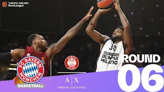 Lucic leads Bayern over Milan in playoff rematch | Round 6, Highlights | Turkish Airlines EuroLeague