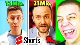 CLASHGAMES reagiert auf KRASSETSTEN YOUTUBE SHORTS! 😲 (iCrimax, Herr Anwalt)