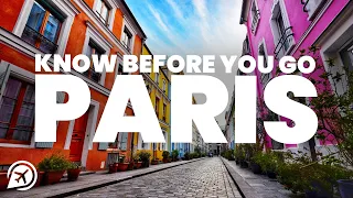 THINGS TO KNOW BEFORE YOU VISIT PARIS