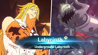 I BEAT THE NEW LABYRINTH USING THE GOD GALAND! (Full Labyrinth Run)