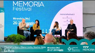 MemoriaPodcast 2023, Episodio 9: La pizza con Marino Niola, Elisabetta Moro e Eliana Liotta