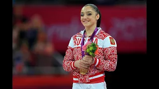 Aliya Mustafina potenial bar routine with NO INBAR SKILLS