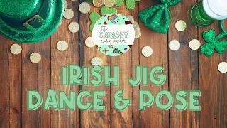 IRISH JIG DANCE & POSE