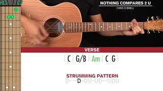 Nothing Compares 2 U Guitar Cover Chris Cornell 🎸|Tabs + Chords|