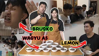 MASAKIN DAGING WAGYU A5 BUAT ANAK-ANAK RRQ HOSHI BARENG ISTRI | IRRAD MALAH PENGEN MARTABAK