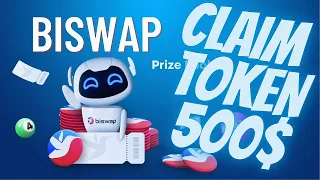 | TRUSTPAD + BISWAP CLAIM TOKEN 500$ CRYPTO BINANCE