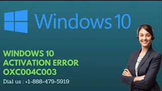 How to Fix WINDOWS 10 ACTIVATION ERROR OXC004C003 | Exceltechguru.com