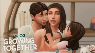 ep O2┊Cafe Date 🥐 + Tummy Time 🌿 - The Sims 4: Growing Together 🤍