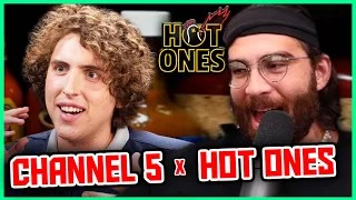 Hasanabi Reacts to Andrew Callaghan (Channel 5) on Hot Ones