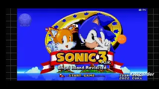 Early footage of my new sonic 3 air mod